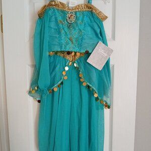 -NWT~Disney Store Jasmine Aladdin Princess Costume ~ Size XS 4